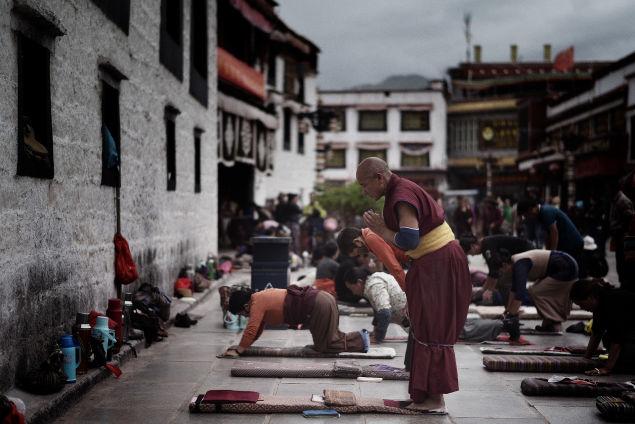 Jokhang Kloster in Lhasa