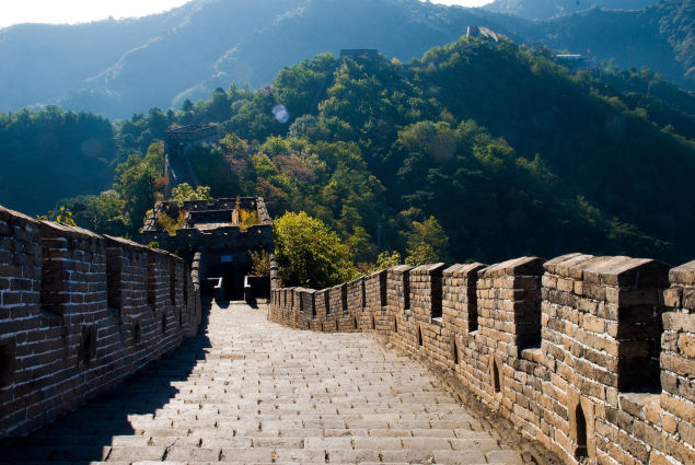 Große Mauer Mutianyu in Peking
