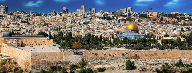 Panoramablick über Jerusalem