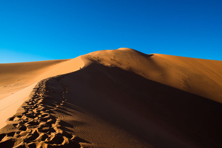 größte Dünen der Welt in der Namib Wüste